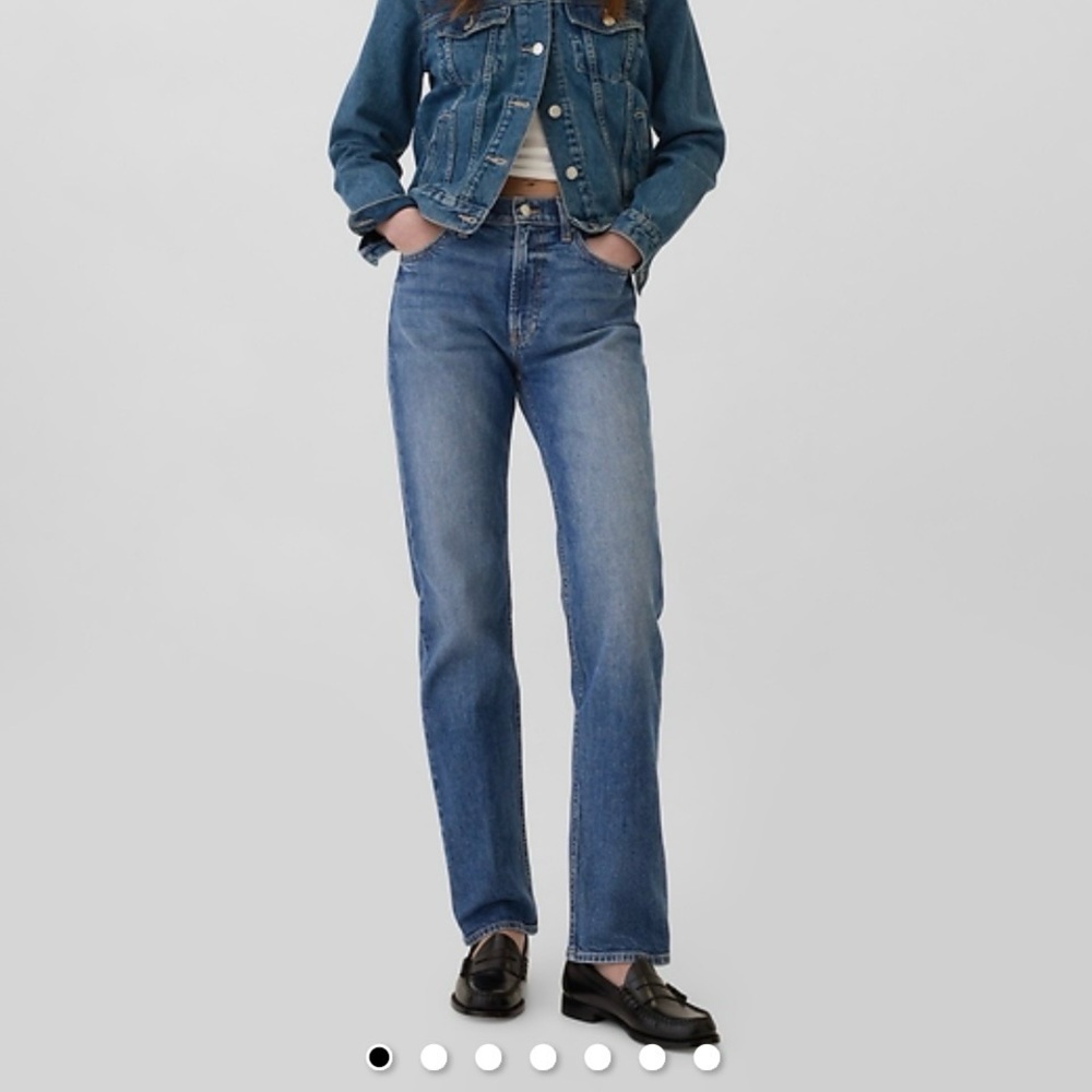 GAP High Rise '90s Original Straight Jeans SZ 29